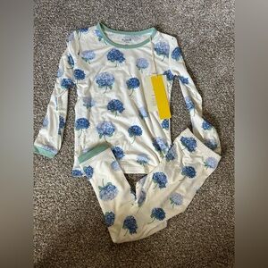 Kyte BABY hydrangea pajamas